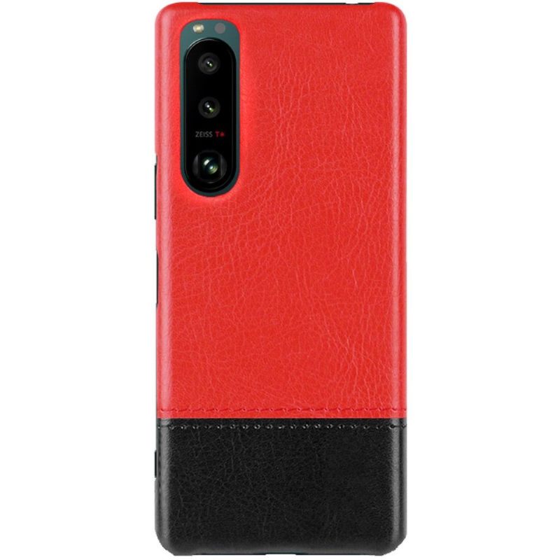 Hoesje voor Sony Xperia 5 III Imak Tweekleurig Kunstleer