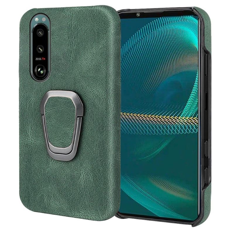 Hoesje voor Sony Xperia 5 III Imitatieleer Met Standaard