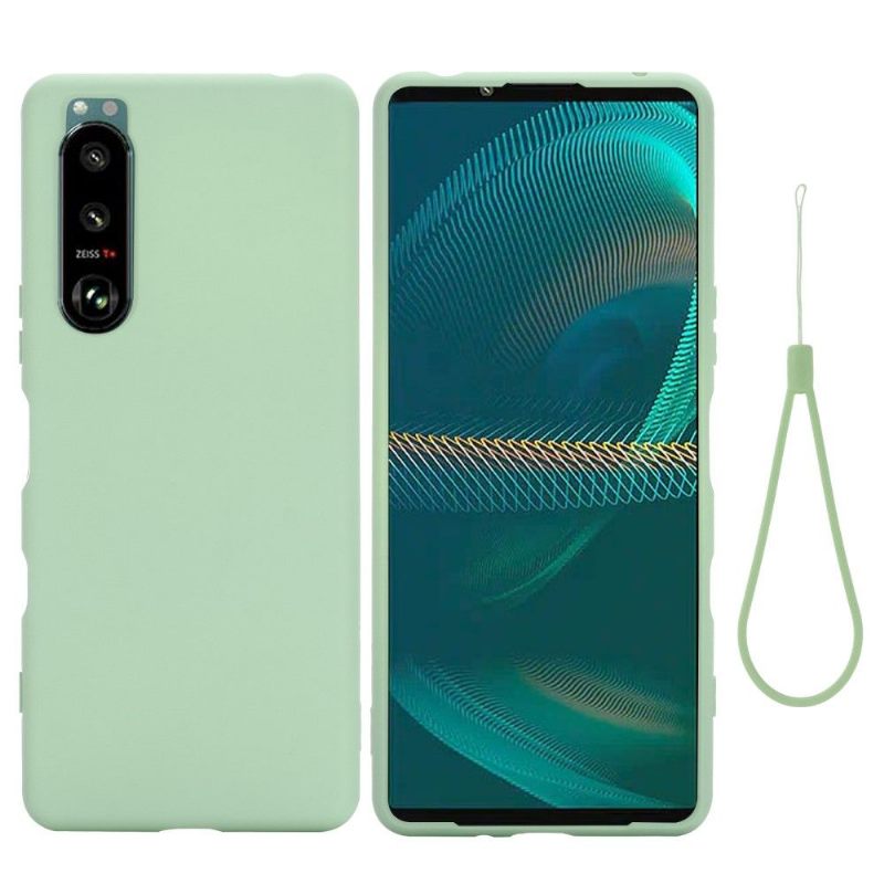 Hoesje voor Sony Xperia 5 III Puro Siliconenvloeistof
