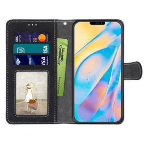 Folio-hoesje voor iPhone 12 / 12 Pro Becky Retro