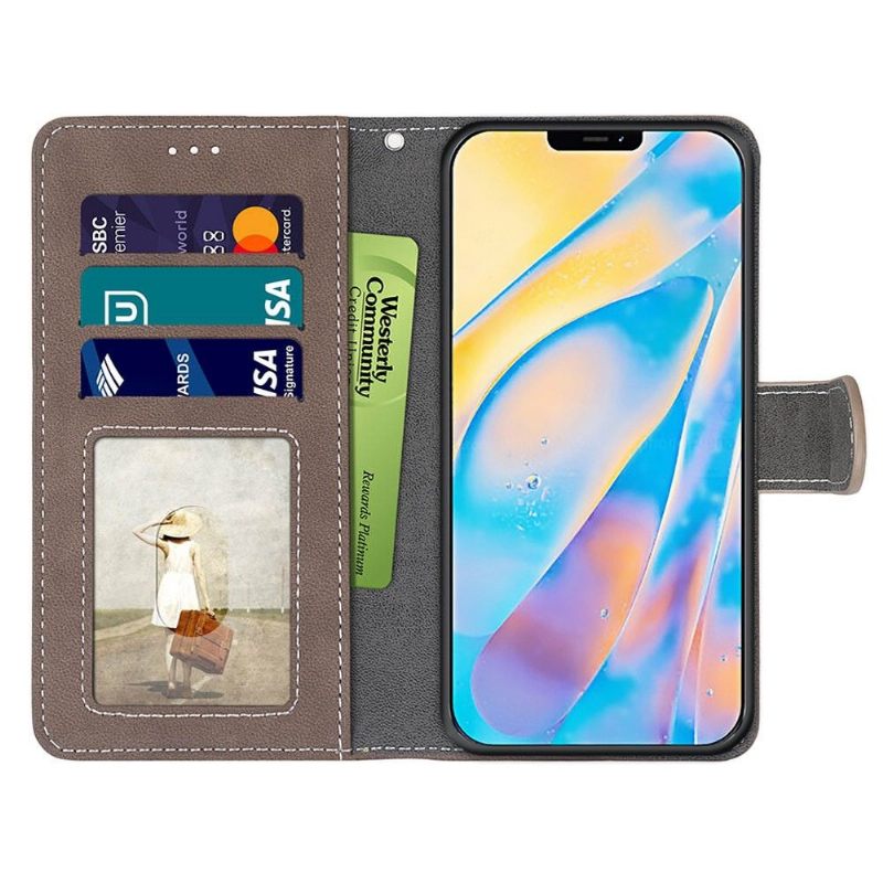Folio-hoesje voor iPhone 12 / 12 Pro Becky Retro
