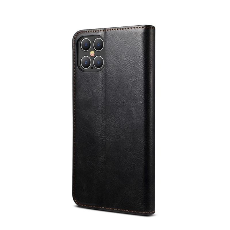 Folio-hoesje voor iPhone 12 / 12 Pro Ernestine Zichtbare Naden
