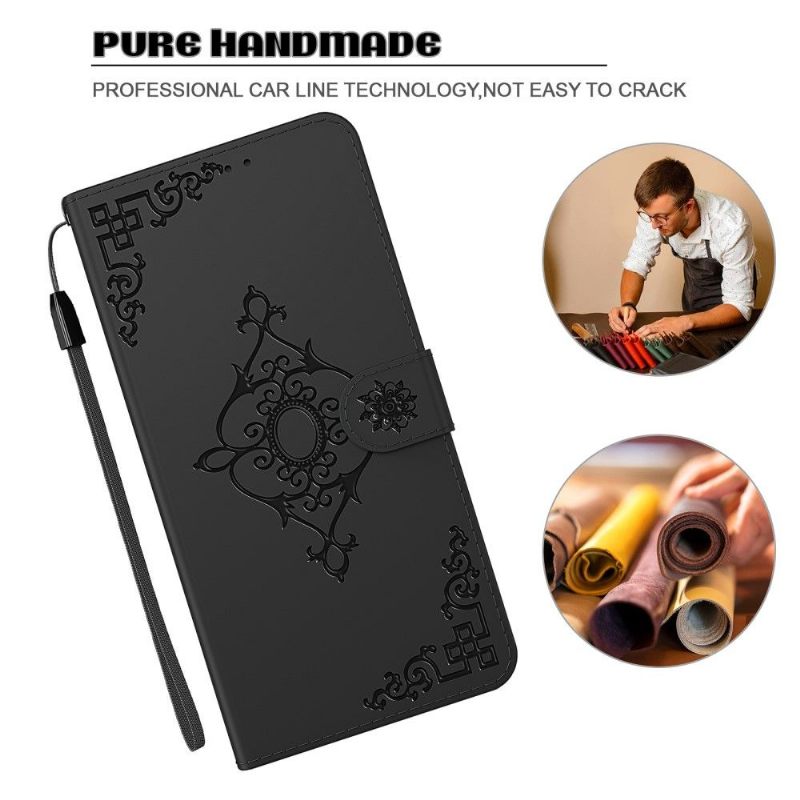 Folio-hoesje voor iPhone 12 / 12 Pro Lena Barok
