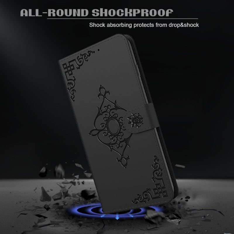 Folio-hoesje voor iPhone 12 / 12 Pro Lena Barok