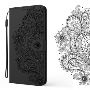 Folio-hoesje voor iPhone 12 / 12 Pro Lena Paisley