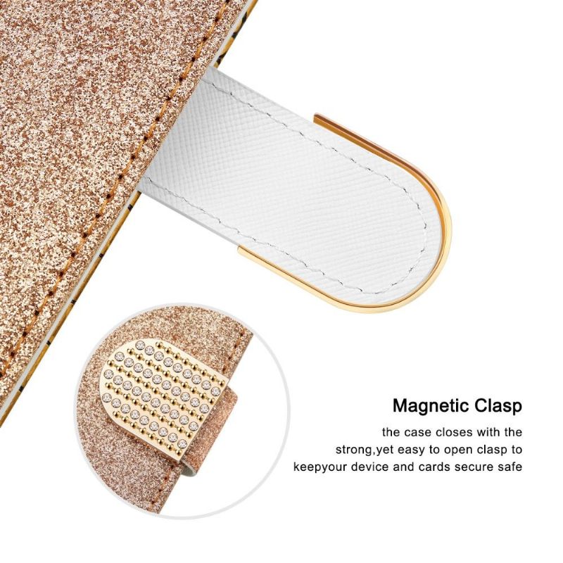 Folio-hoesje voor iPhone 12 / 12 Pro Luxe Krokodileffect