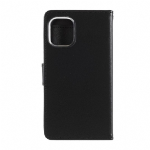 Folio-hoesje voor iPhone 12 / 12 Pro Mercury Rich Premium
