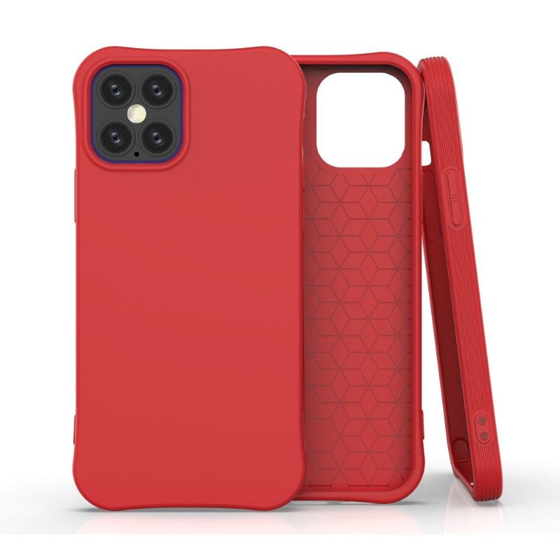 Hoesje voor iPhone 12 / 12 Pro Bescherming Hoesje Enkele Siliconen