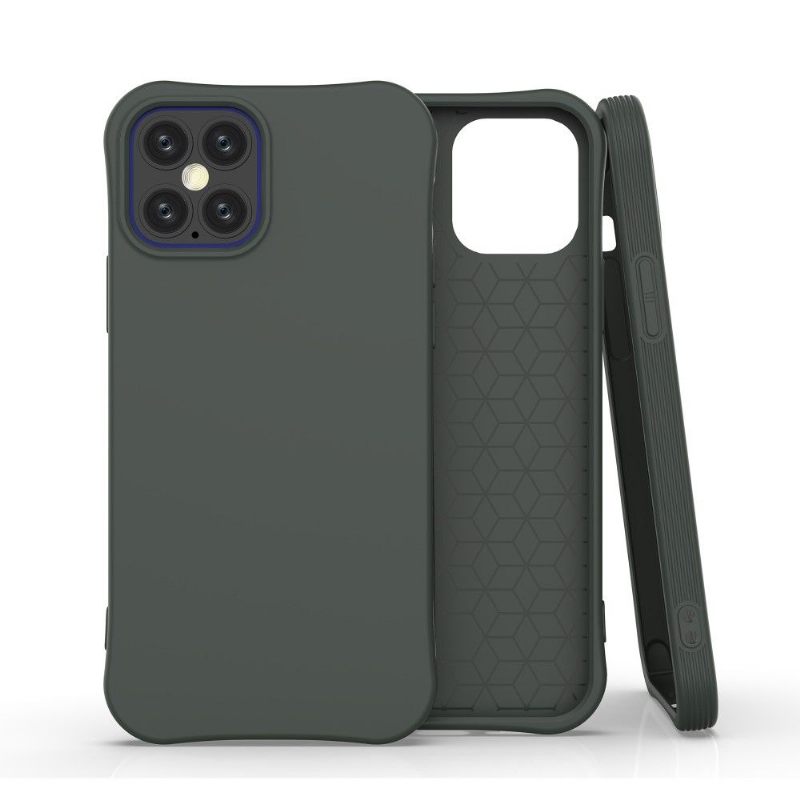 Hoesje voor iPhone 12 / 12 Pro Bescherming Hoesje Enkele Siliconen