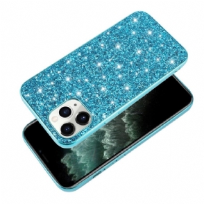 Hoesje voor iPhone 12 / 12 Pro Glamoureuze Pailletten
