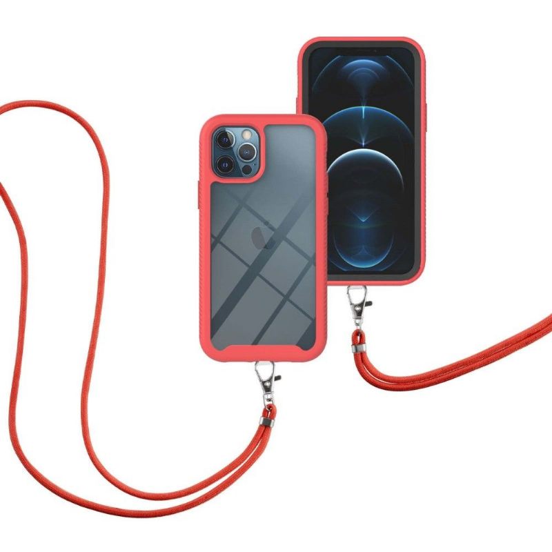 Hoesje voor iPhone 12 / 12 Pro Met Koord Stedelijke Serie