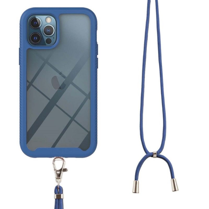 Hoesje voor iPhone 12 / 12 Pro Met Koord Stedelijke Serie