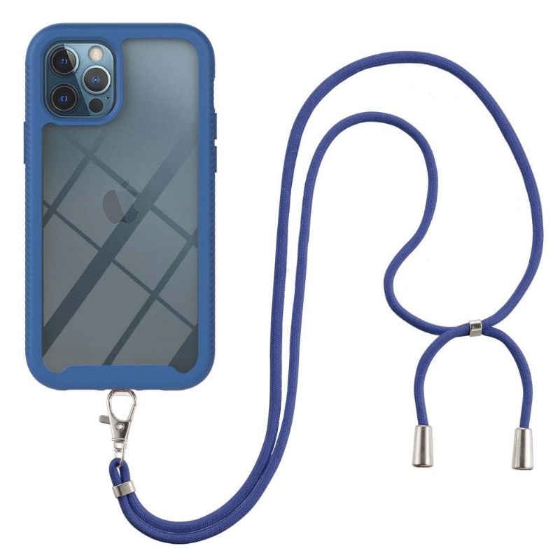 Hoesje voor iPhone 12 / 12 Pro Met Koord Stedelijke Serie