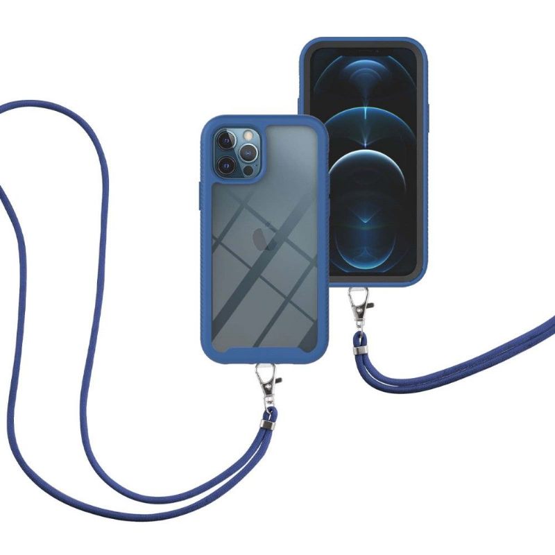Hoesje voor iPhone 12 / 12 Pro Met Koord Stedelijke Serie