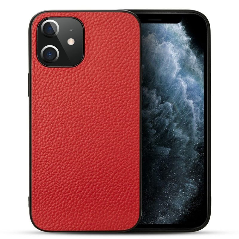 Hoesje voor iPhone 12 / 12 Pro Premium Leer