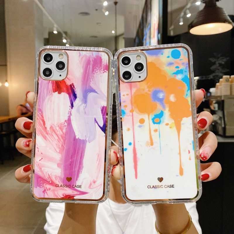 Telefoonhoesje voor iPhone 12 / 12 Pro Klassiek Doos Schilderen