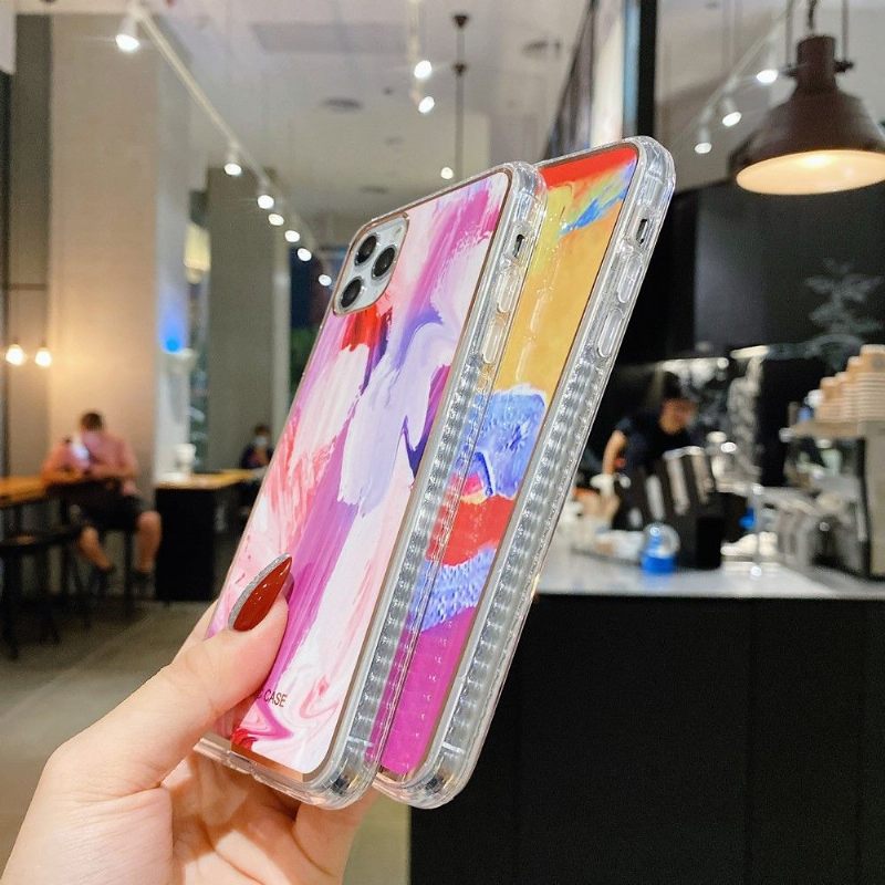 Telefoonhoesje voor iPhone 12 / 12 Pro Klassiek Doos Schilderen