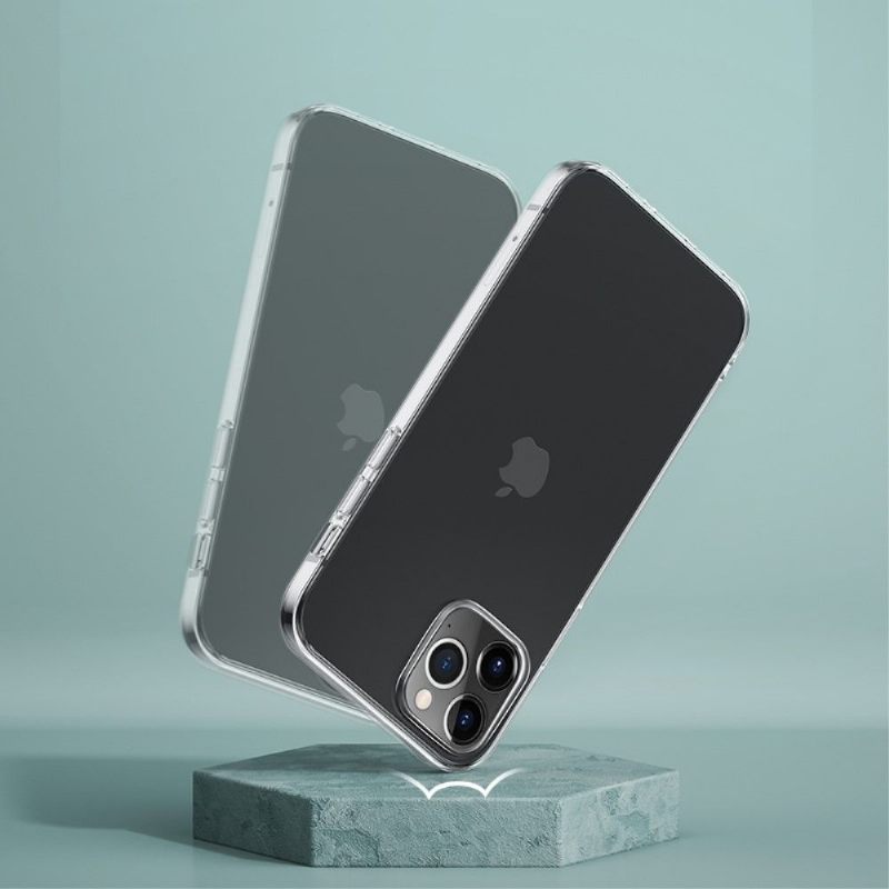 Telefoonhoesje voor iPhone 12 / 12 Pro Transparant