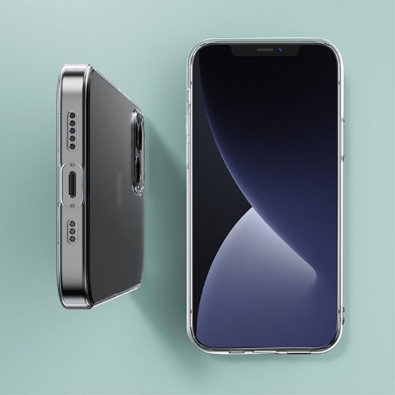 Telefoonhoesje voor iPhone 12 / 12 Pro Transparant