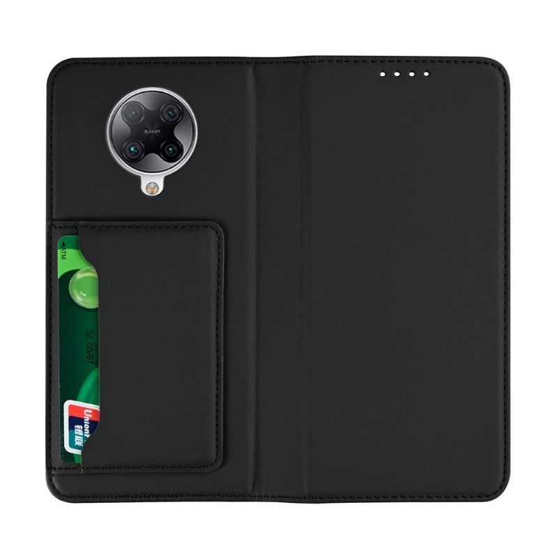 Cover voor Poco F2 Pro Folio-hoesje Softtouch