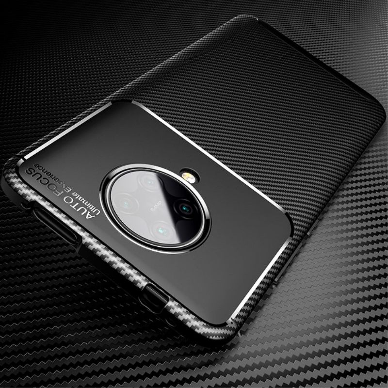 Hoesje voor Poco F2 Pro Koolstofvezel