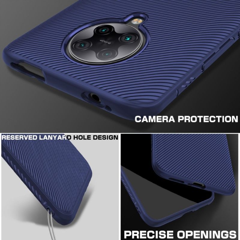 Hoesje voor Poco F2 Pro Streak-effect