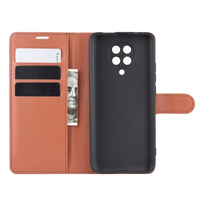 Leren Hoesje voor Poco F2 Pro Portemonnee Leren Leerstijl
