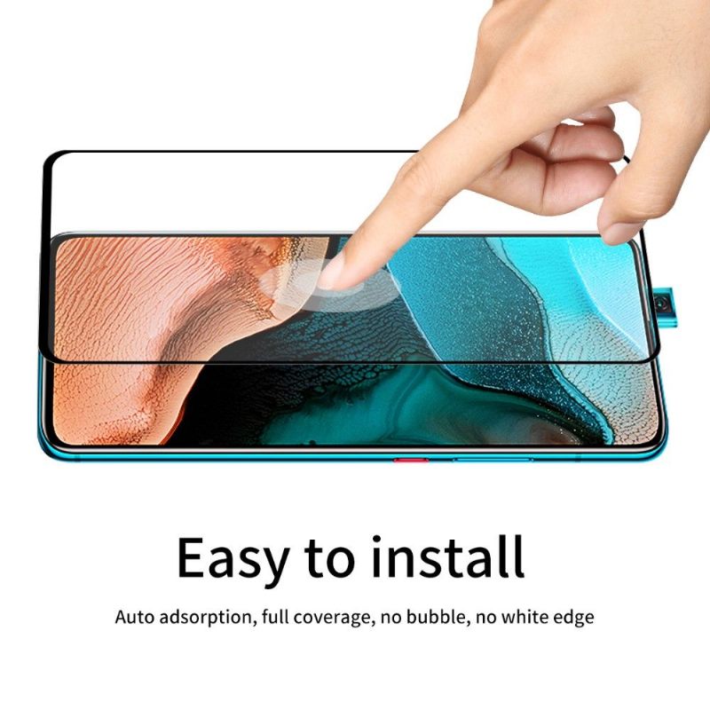 Pakket Van 2 Films Van Gehard Glas Op Ware Grootte Voor Xiaomi Poco F2 Pro
