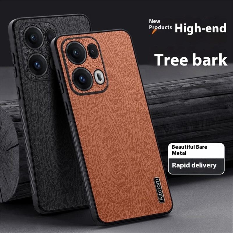 Case Hoesje Oppo Reno 13 Pro 5g Telefoonhoesje Houtnerf