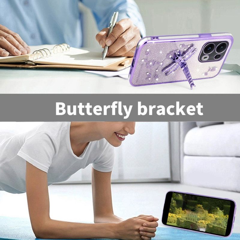 Case Hoesje Oppo Reno 13 Pro 5g Telefoonhoesje Kadem Dragonfly-ondersteuning