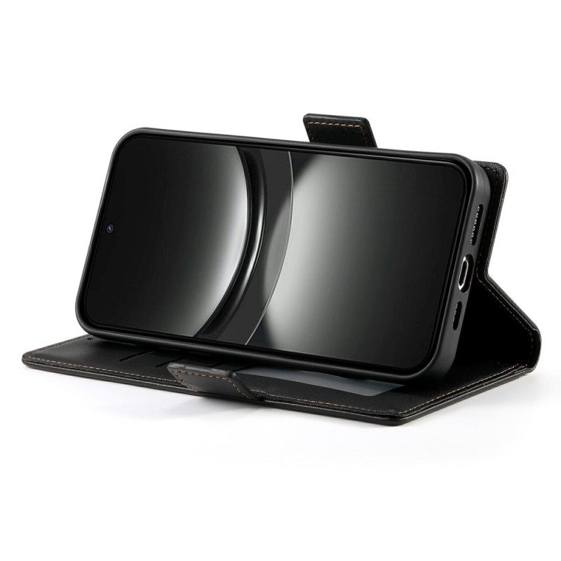 Flip Case Leren Oppo Reno 13 Pro 5g Klinknagel