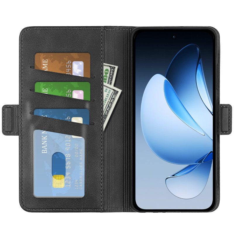 Folio-hoesje Oppo Reno 13 Pro 5g Dubbele Sluiting