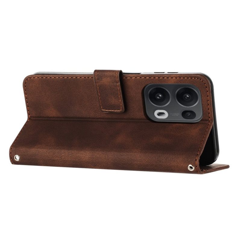 Folio-hoesje Oppo Reno 13 Pro 5g Lijnen