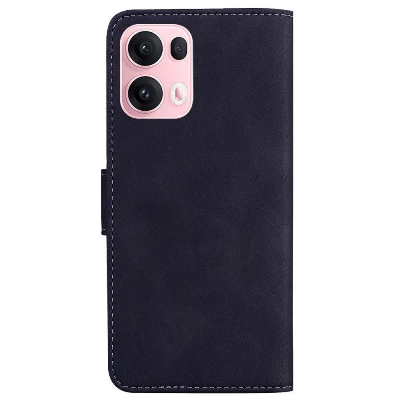 Leren Hoesje Oppo Reno 13 Pro 5g Suède-effect Bescherming Hoesje