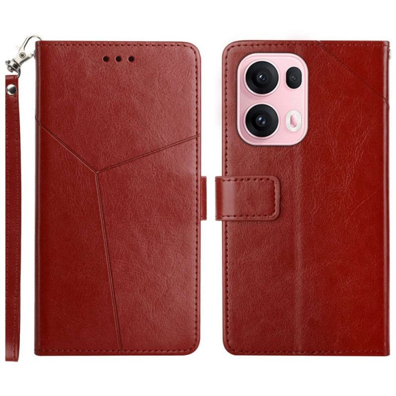 Leren Hoesje Voor Oppo Reno 13 Pro 5g Nieuw