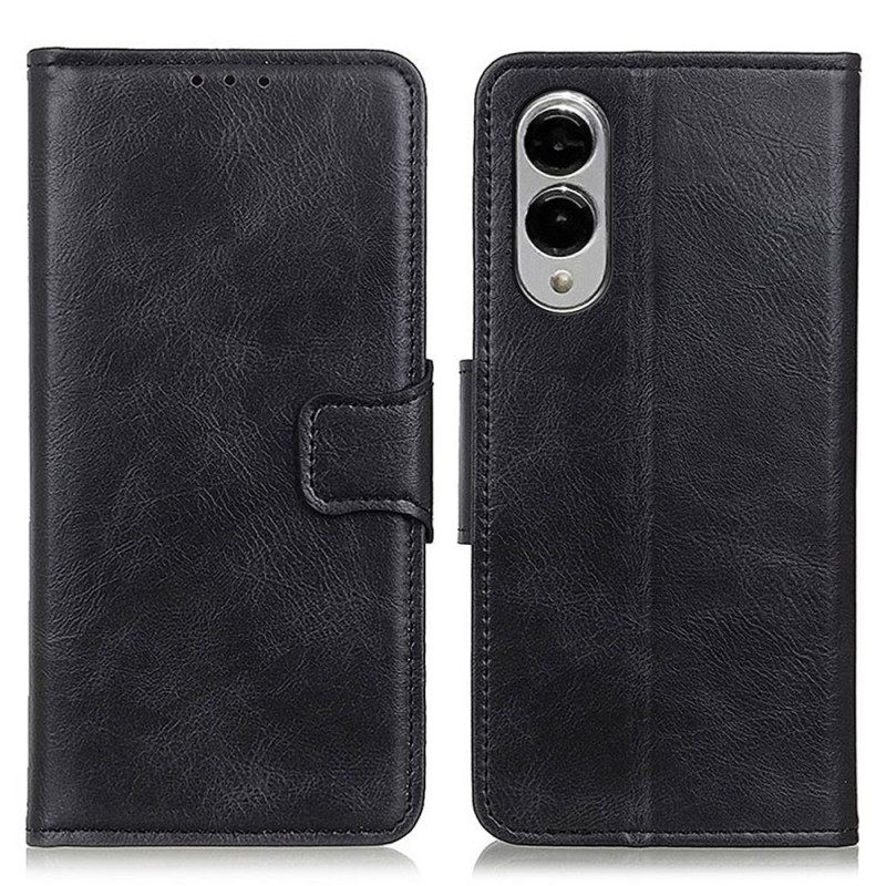 Bescherming Hoesje Samsung Galaxy S25 5g Edge Bruin Design