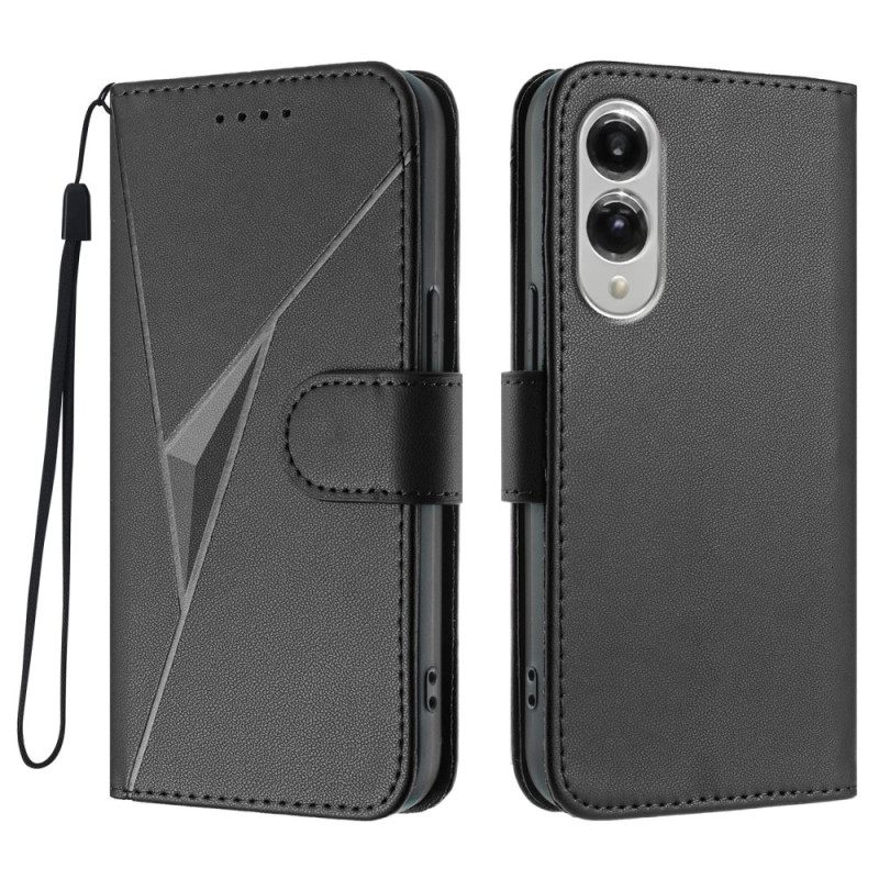 Bescherming Hoesje Samsung Galaxy S25 5g Edge Driehoekig Patroon