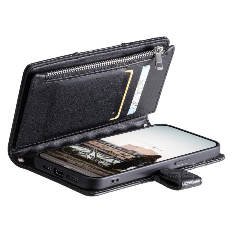 Bescherming Hoesje Samsung Galaxy S25 5g Edge Gewatteerde Portemonnee