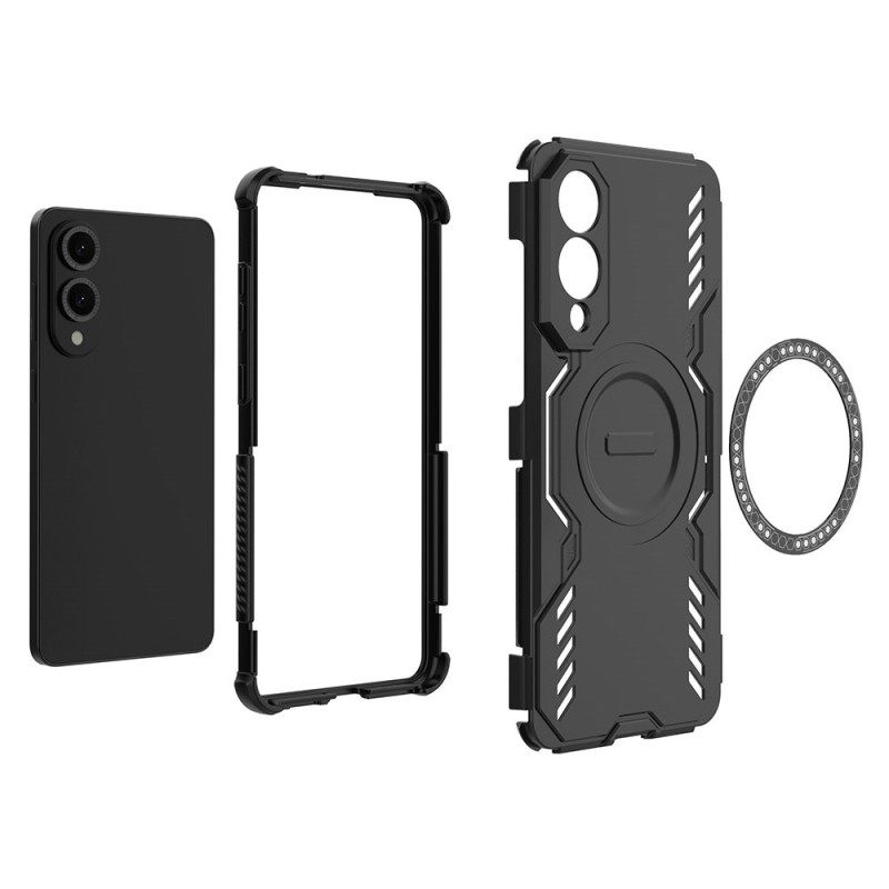 Case Hoesje Samsung Galaxy S25 5g Edge Telefoonhoesje Ademend Pantser