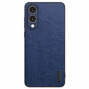 Case Hoesje Samsung Galaxy S25 5g Edge Telefoonhoesje Azns Houteffect