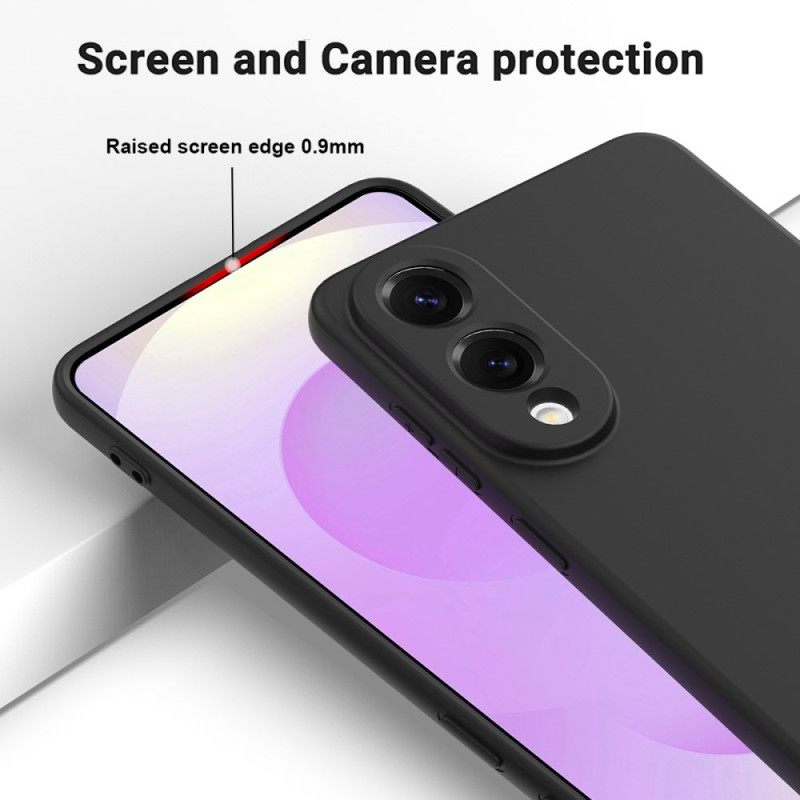 Case Hoesje Samsung Galaxy S25 5g Edge Telefoonhoesje Vloeibare Siliconen