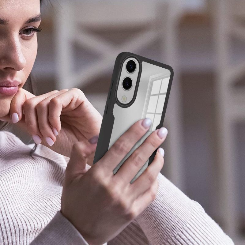 Cover Hoesje Samsung Galaxy S25 5g Edge Telefoonhoesje 360 Graden Bescherming