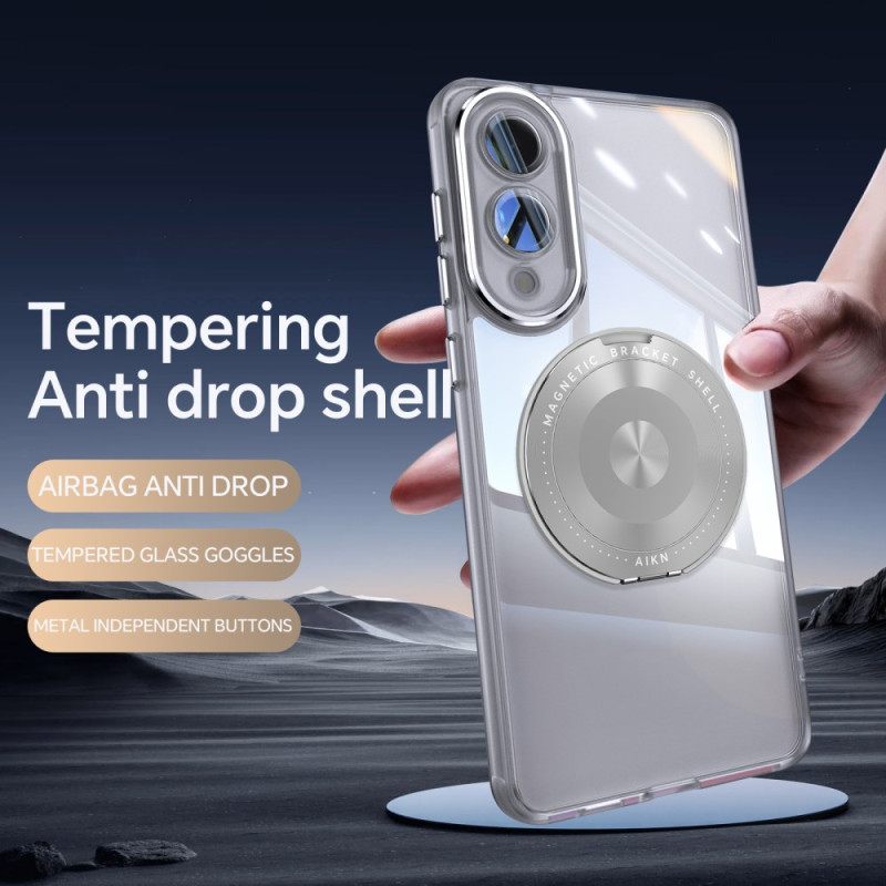 Cover Hoesje Samsung Galaxy S25 5g Edge Telefoonhoesje Draaibare Houder En Lensbeschermer