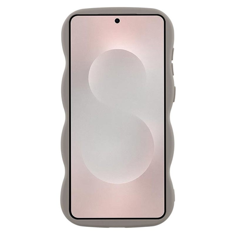 Cover Hoesje Samsung Galaxy S25 5g Edge Telefoonhoesje Magsafe-compatibel Ripple