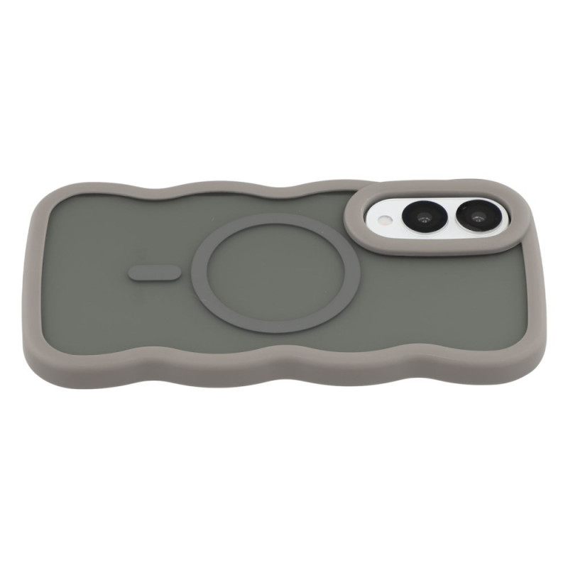 Cover Hoesje Samsung Galaxy S25 5g Edge Telefoonhoesje Magsafe-compatibel Ripple