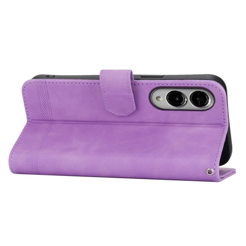 Flip Case Leren Samsung Galaxy S25 5g Edge Dierfeng