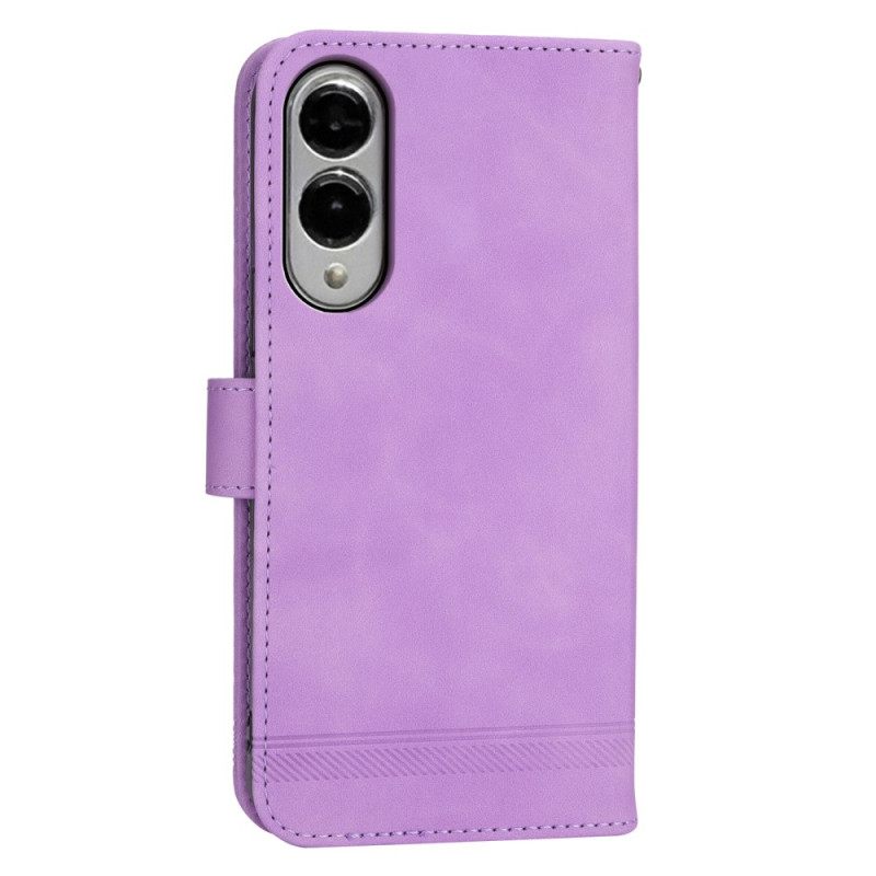Flip Case Leren Samsung Galaxy S25 5g Edge Dierfeng