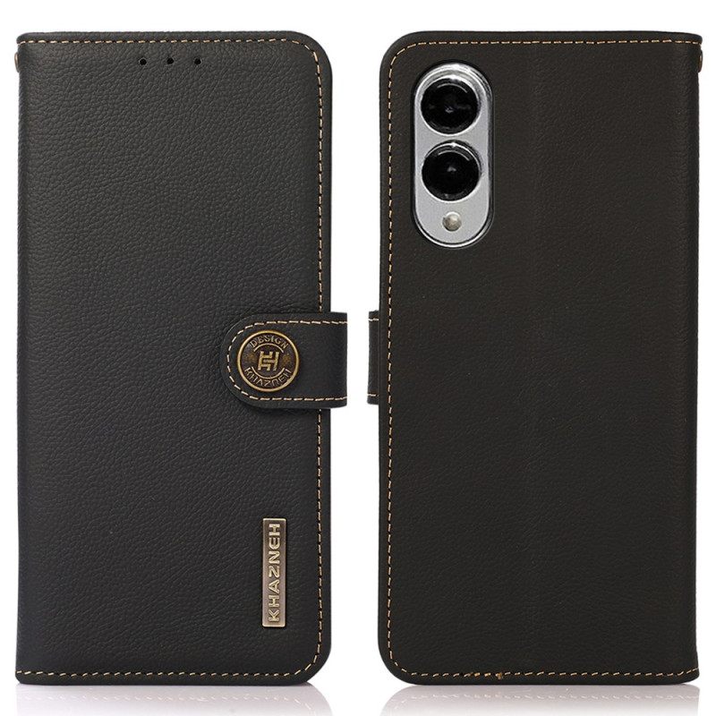 Flip Case Leren Samsung Galaxy S25 5g Edge Khazneh