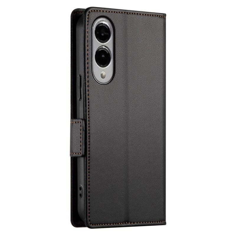 Flip Case Leren Samsung Galaxy S25 5g Edge Veelzijdig Design