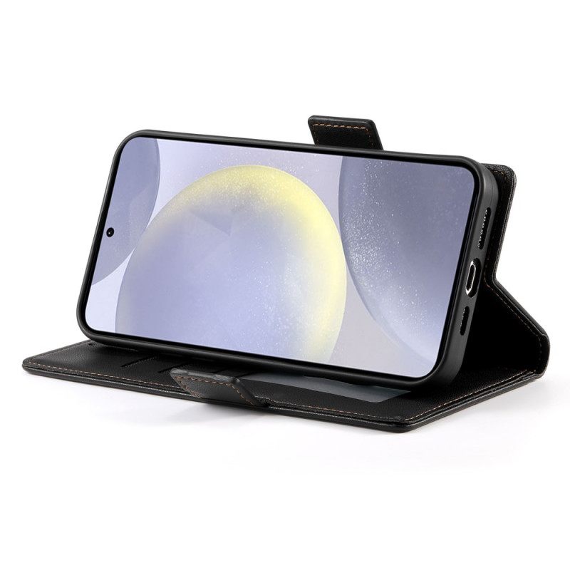 Flip Case Leren Samsung Galaxy S25 5g Edge Veelzijdig Design